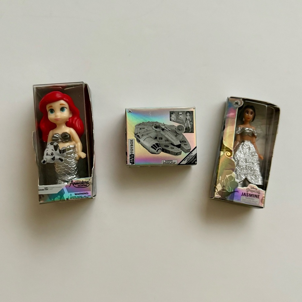 Mini Brands Disney 100 Platinum Toy Lot